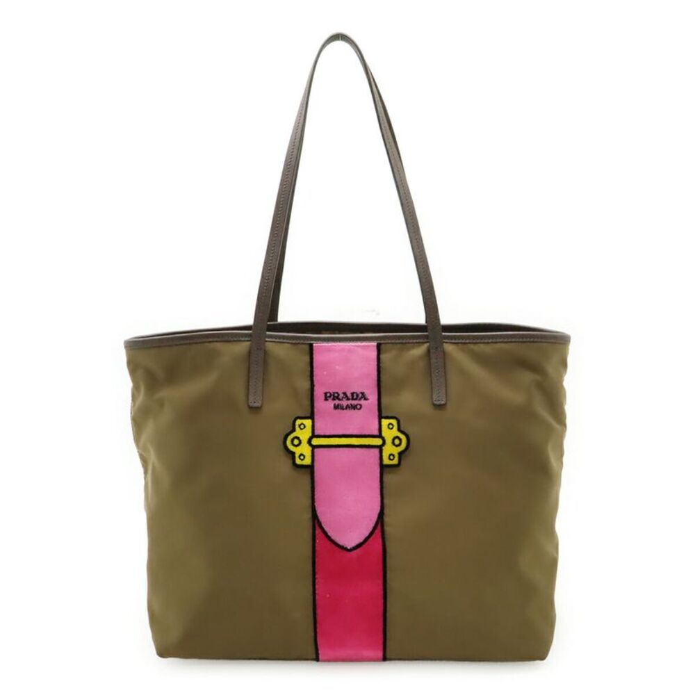 Prada Belt Motif Tote Bag